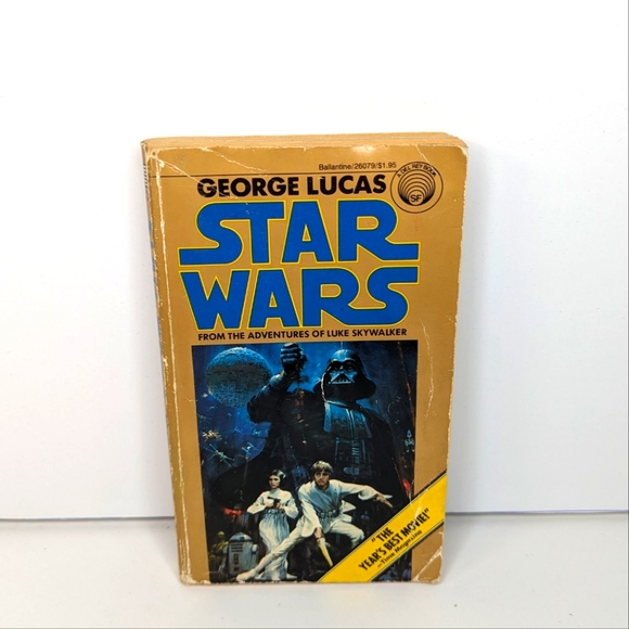 Vintage ~THE STAR WARS SAGA~ Trilogy Del-Rey Sci-Fi Paperback Books - Picture 2 of 12